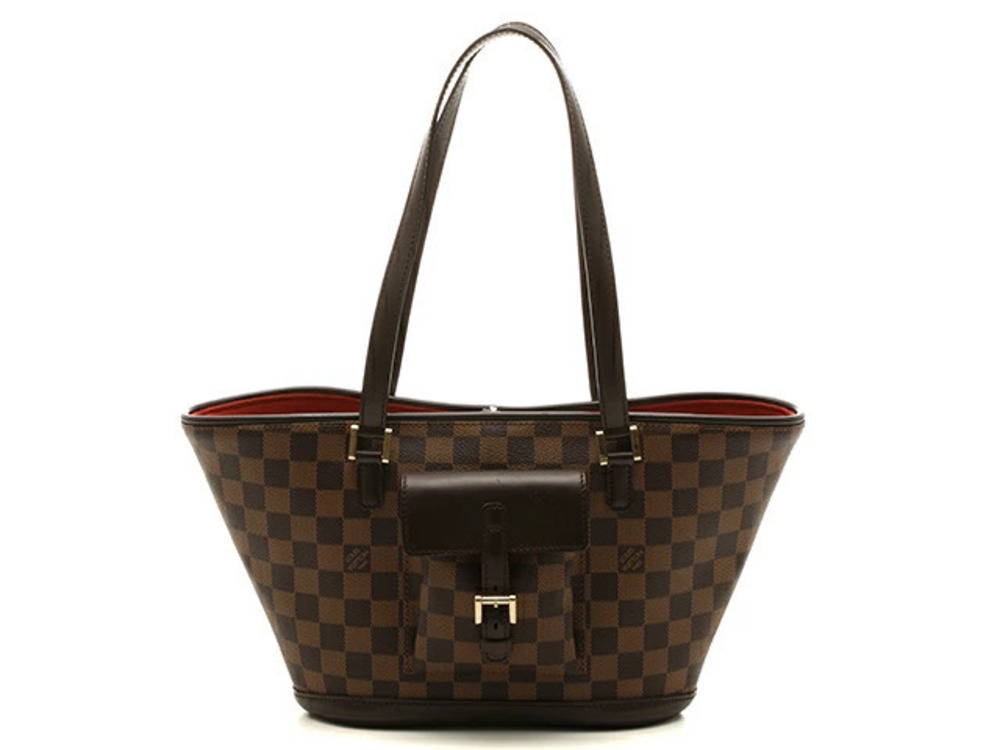 LOUIS VUITTON Bag Tote Manosque Damier